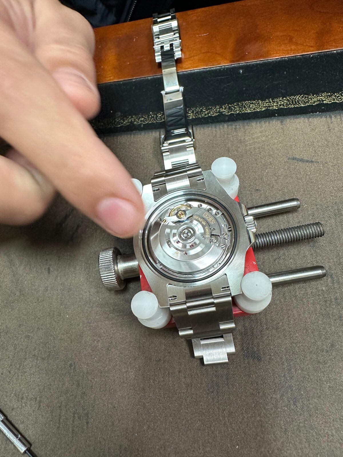 Opening the case